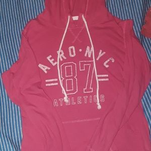 Girls pink long sleeve shirt Aero NYC